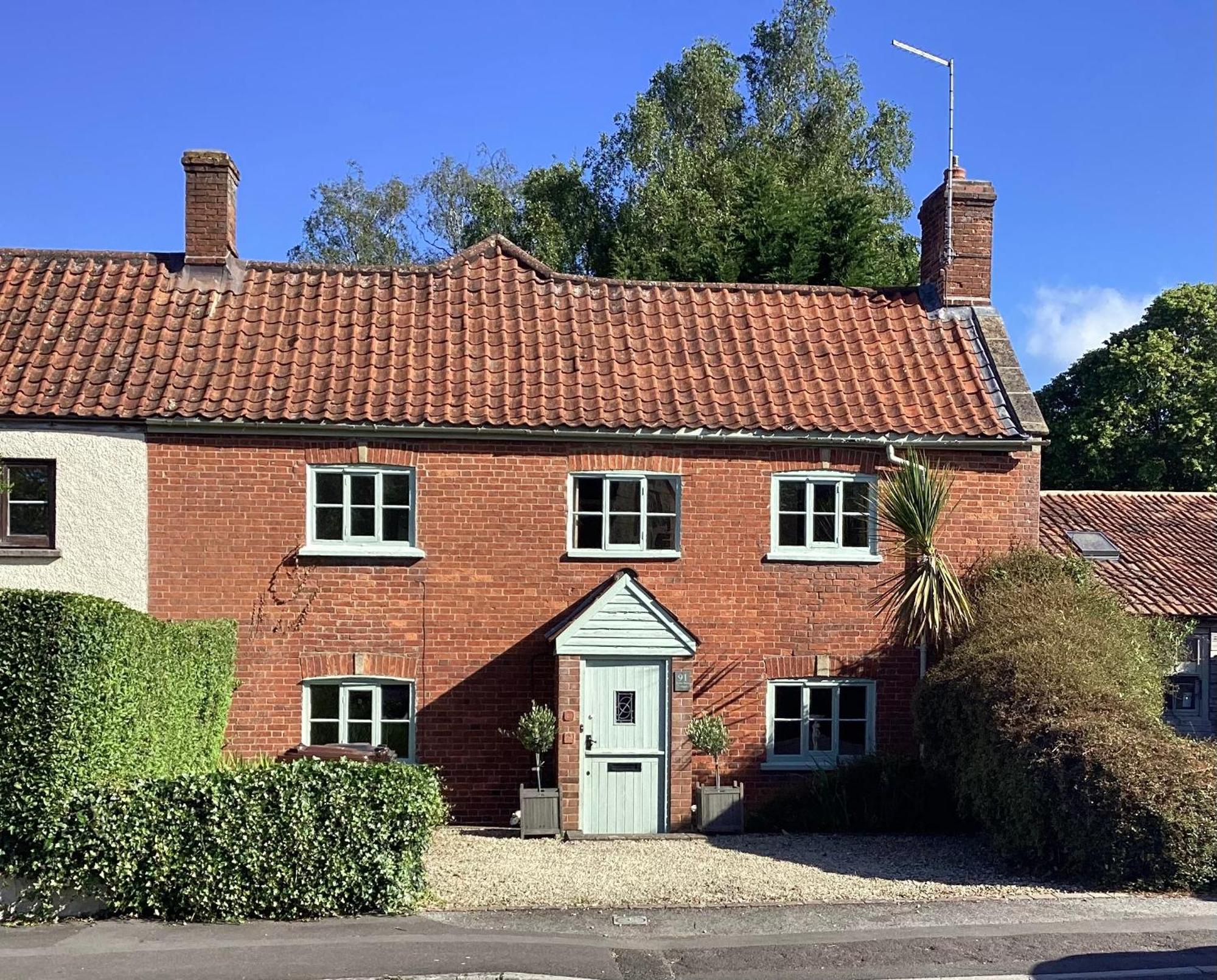 Tythe Barn Cottage Glastonbury Luaran gambar